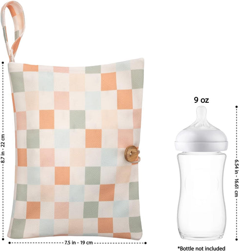 MAISON Snuggle Baby Diaper Bag Organizer, Portable Baby Essentials Storage Pouch for Parents and Caregivers, Organizer