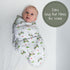 Baby Swaddles, 100% Organic Cotton for Newborns Boys and Girls, 3-6 Months Baby Swaddle Sacks with Easy Change Zipper