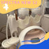 DMERHAC S2 Breast Pump Bottle & Hose Holder for Spectra New (Section)- Dual Bottle Organizer with Hose Wrap Arm
