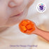Silicone Baby Spoon Set, 4 Spoons for Self Feeding 6+ Months, BPA Free Baby Led Weaning (Sunrise/French Beige)
