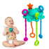 Montessori Pull String Toy - 100% Food Grade Silicone with Built-in Rattle Function (Spearmint)