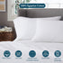 Toddler Travel Pillowcase Set of 2 PC Pillow Cover 100% Egyptian Cotton Decorative Pillowcase 500 Thread Count Baby Pillowcase with Zipper Closure Toddler pillowcase 12x16 inch, White Solid by SP Cotton