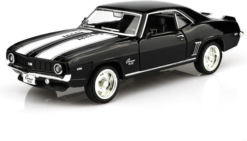 1/36 Scale Chevrolet 1969 Camaro SS Diecast Cars, Pull Back Vehicles, Cars Gifts for Boys Girls