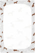 39 27 5In Crib Sheets for Boys Girl Boxer Dog Breathable Mini Crib Mattress Sheets Fitted,Toddler Baby Sheets for Crib