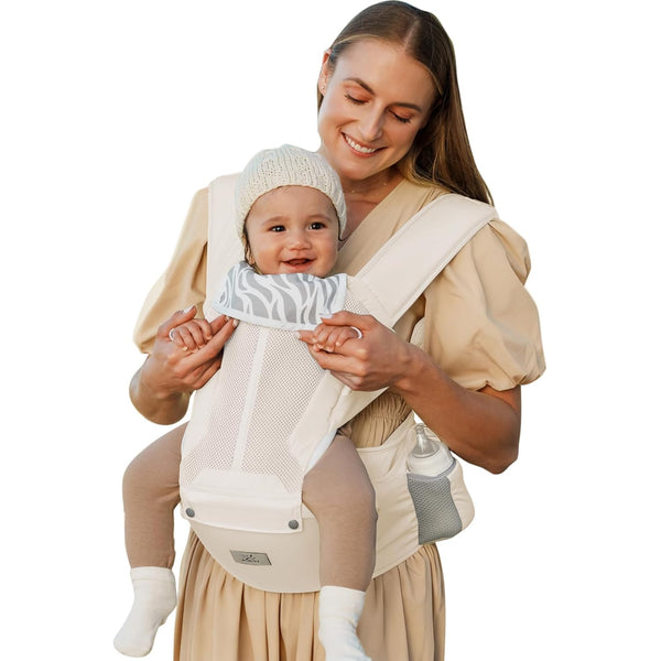 MOMTORY Baby Carrier, Baby Holder Carrier Newborn to Toddler - Ergonomic, Plus