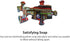 Springbok's 1000 Piece Jigsaw Puzzle, Hot Rod Cafe, Made in the USA.