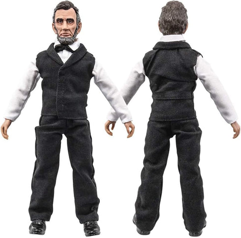 Figures Toy Company US Presidents 8 Inch Action Figures Series: Abraham Lincoln in Black Suit