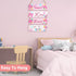 Unicorn Castle Girls Room Decor with LED Light Inspirational Motivational Room Decor for Teen Boys Wall Decor Art