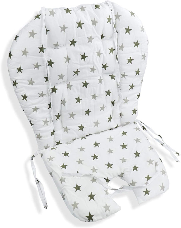 Kocpudu High Chair Pad,highchair/seat Cushion/Breathable Pad,Soft and Comfortable,Light and Breathable, Cute Patterns,Suitable