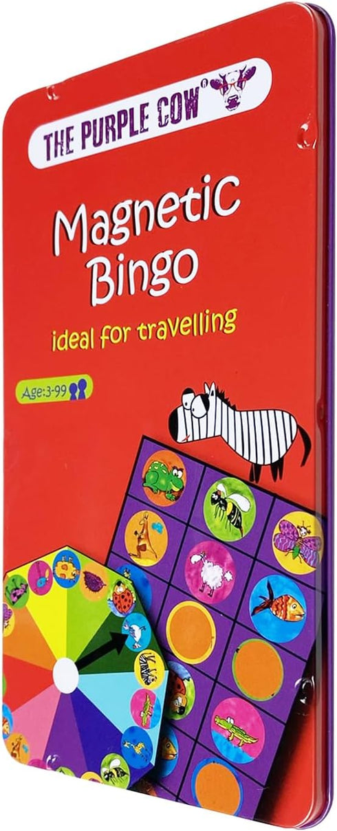 The Purple Cow Animal Bingo Game - Car Games, Airplane Games, Quiet Games
