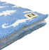 28"x40" L+L USA Dinosaur T-Rex Baby Blanket - DreamSoft Knit Throw for Crib, Stroller, Car Seat - Soft Blanket/Newborn