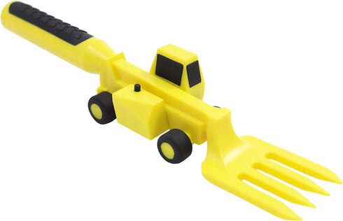 Set Constructive Eating - Toddler Construction Utensils Made in USA - Silverware for Toddlers - Utensils for Kids
