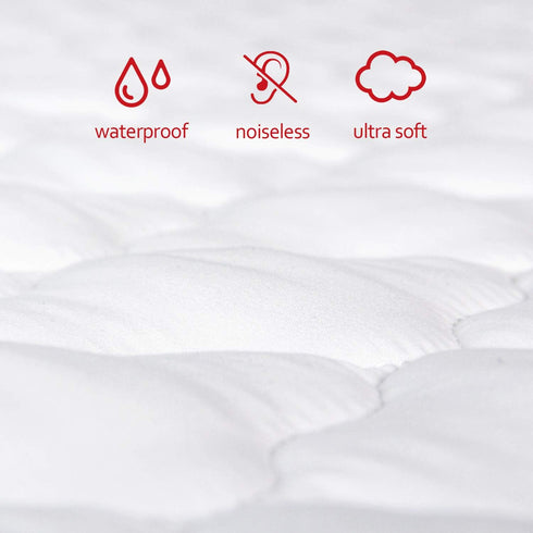 Pack (6 Pack and Play Mattress Pad Sizes), Compatible with Pamo Babe Portable Playard, and Play Mattress Sheets Cover
