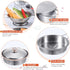 Play Pots and Pans Toys for Kids Kitchen Playset with Mini Stainless Steel Cooking Utensils for Toddlers & Girls