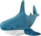 31 Inch XL 15% Giant Shark Stuffed Animal, Soft Shark Plush Pillow Décor, Perfect Stress Relief Gift