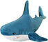 31 Inch XL 15% Giant Shark Stuffed Animal, Soft Shark Plush Pillow Décor, Perfect Stress Relief Gift