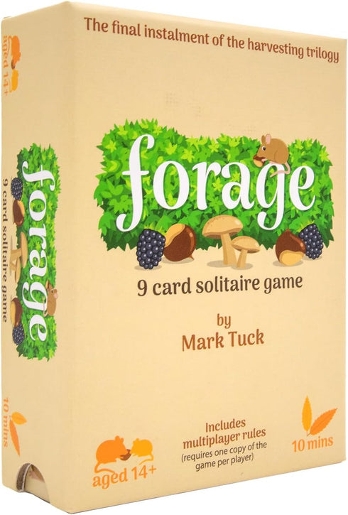 Giga Mech Games Forage: A 9 Card Solitaire Game - Search The Woodland and Gather