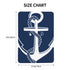 Hcpwzrf Navy Blue Nautical Anchor Baby Car Seat Cover & Nursing Cover - Breathable Stretch Multi-Use Cover
