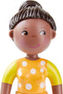 Set HABA Little Friends Family - Mom, Dad, and Baby Dollhouse Figures