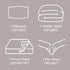 Set 4 Set, Set FLXXIE Toddler Bedding - Piece Microfiber Crib Sheet Crib Bedding Includes Quilted Comforter, Flat Top