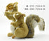 Hansa Brown Squirrel with Nut Plush - 9"
