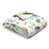 Woodland Animals Trees Floral Spring Baby Blanket for Boys Girls Bear Bunny Hedgehog Fox Receiving Blankets Toddler Newborn Nursery Bed Throw Blanket Soft Warm Swaddle Blankets Crib Stroller 30x40 by KASTLEE