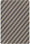 Pigsaly Crib Sheets Chocolate Balck Striped Baby Sheet for Standard Crib Mattress Boys