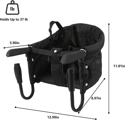Wintline Dog & Cat Table High Chair, Adjustable Pet Booster Seat for Feeding & Desk Use, Secure Seatmate Chair