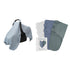 Comfy Cubs Baby Car Seat Cover and Easy Swaddle Blanket Bundled (Small,