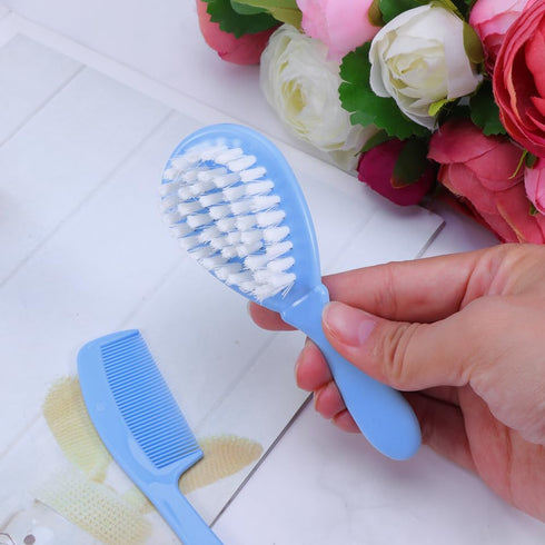 Set Toyvian Baby Brush and Comb for Newborns and Toddlers Anti-Static Massage Comb with Safe Rounded Teeth Promotes