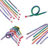 35 PCS Colorful Flexible Soft Bendable Pencil with Eraser, Magic Striped Pencil for Children and Students, Valentine's