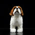 ZHONGXIN MADE 12" Simulation Saint Bernard Dog Plush Toy - Realistic Standing Soft Saint Bernard Pet Dog Stuffed Animal