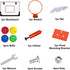 NI-ROU Indoor Mini Basketball Hoop for Kids with Electronic Scoreboard & 2 Balls
