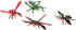 60pcs Playset 3+ Terra by Battat Insects & Bugs Toy Tube Mini Plastic Creepy Crawly Animal Figurines for Kids Realistic
