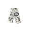 Reversible Baby car seat Strap - Stroller seat Strap - Black and
