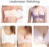 Lady Women Reusable Silicone Bra Inserts, Waterproof Breathable Gel Breast Enhancers for Swimsuits