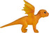 MOJO Baby Fire Dragon - Realistic Fantasy Toy Replica Hand Painted Figurine