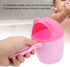 Shanbor Baby Waterfall Rinser Bath Cup, Eye Protection Baby Shampoo Rinse Cup for Baby Bath