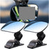 DZY135QQ 360 Monitor(2pcs) Rotates Car View Back Seat Mirror Car Mirror Facing Rear Ward Infant Care Square