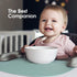 Cuddle Campus Silicone Placemat with Raised Edges for Kids, Non-Slip Table Setting for Dining, Comes with String for