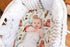 Jola's House 4 Pack Set Bassinet Sheets Woodland Forest Animals Wood Neutral Unisex Fitted Baby Bassinet Sheets