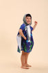 TEHALK 2-10, Swimming/Pool Shark Hooded Towels for Kids/Boys/Girls/Toddler, Towel Robes/Wearable Towels for Kids Poncho