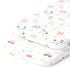 Cradle Sheets Fitted 18 x 36 Inch Snuggly Soft 100% Jersey Cotton