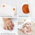 ZoikoM Personalized Embroidered Hooded Baby Towel with Cute Ears Baby Gift Embroidered Baby Bath Towel Baby Gift