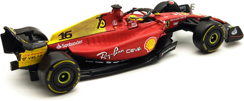 1/24 2022 F1-75 75th Anniversary #16 Charles Leclerc Alloy Luxury Diecast Vehicle Model Collection Gift
