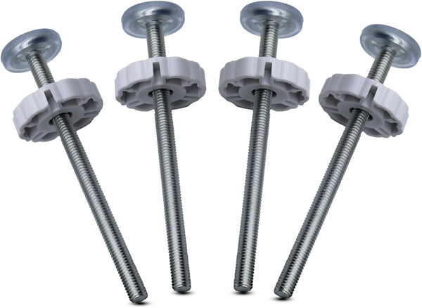 Universal Baby Gate Threaded Spindle Rod - M8 (8mm) Replacement Bolt Part for Baby & Pet Safety Gates, 4Pcs