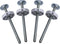 Universal Baby Gate Threaded Spindle Rod - M8 (8mm) Replacement Bolt Part for Baby & Pet Safety Gates, 4Pcs