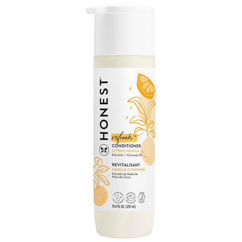 The Honest Company Silicone-Free Conditioner, Gentle for Baby, Citrus Vanilla Refresh, 10 fl oz
