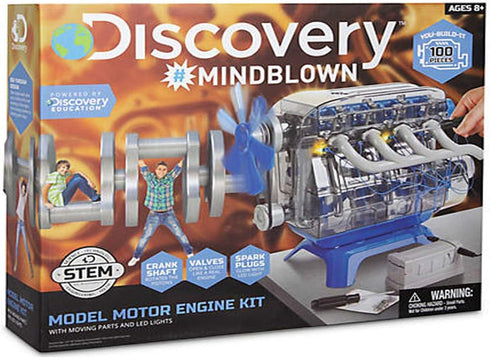 Mindblown STEM Model Motor Engine Kit - Discovery