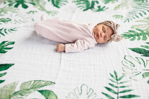 47 46 100% Little Unicorn Keepsake Monthly Milestone Photo Blanket x Milestone Cards Included - Cotton Muslin Machine